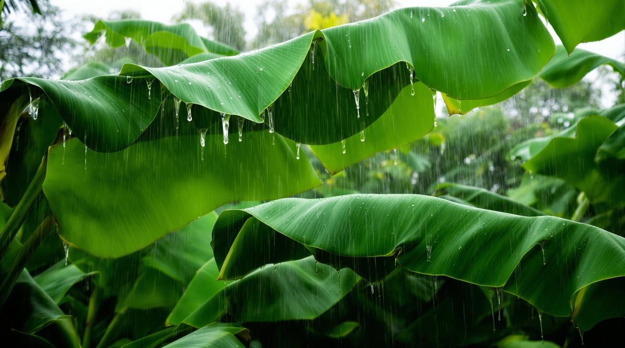 免费a视频 - 雨打芭蕉的午后，声景疗愈类治愈短视频